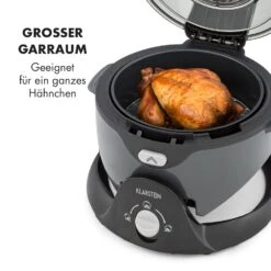 VitAir Pommesmaster Heißluftfritteuse 360° 1400W 50-240°C Timer 17 VitAir Pommesmaster Heißluftfritteuse 360° 1400W 50-240°C Timer -Haushaltsgeräte Geschäft 10034529 de 0007 logo