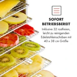 Master Jerky 500 Dörrautomat 3000W 40-90 °C 24h-Timer Edelstahl Silber -Haushaltsgeräte Geschäft 10034545 de 0004 logo