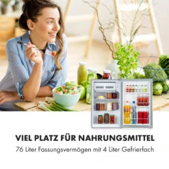 Delaware Kühlschrank 75 Liter 4-Liter-Gefrierfach Kompression -Haushaltsgeräte Geschäft 10034553 de 0004 logo