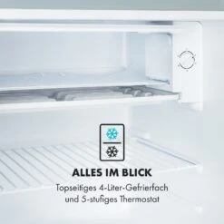 Delaware Kühlschrank 75 Liter 4-Liter-Gefrierfach Kompression -Haushaltsgeräte Geschäft 10034553 de 0007 logo