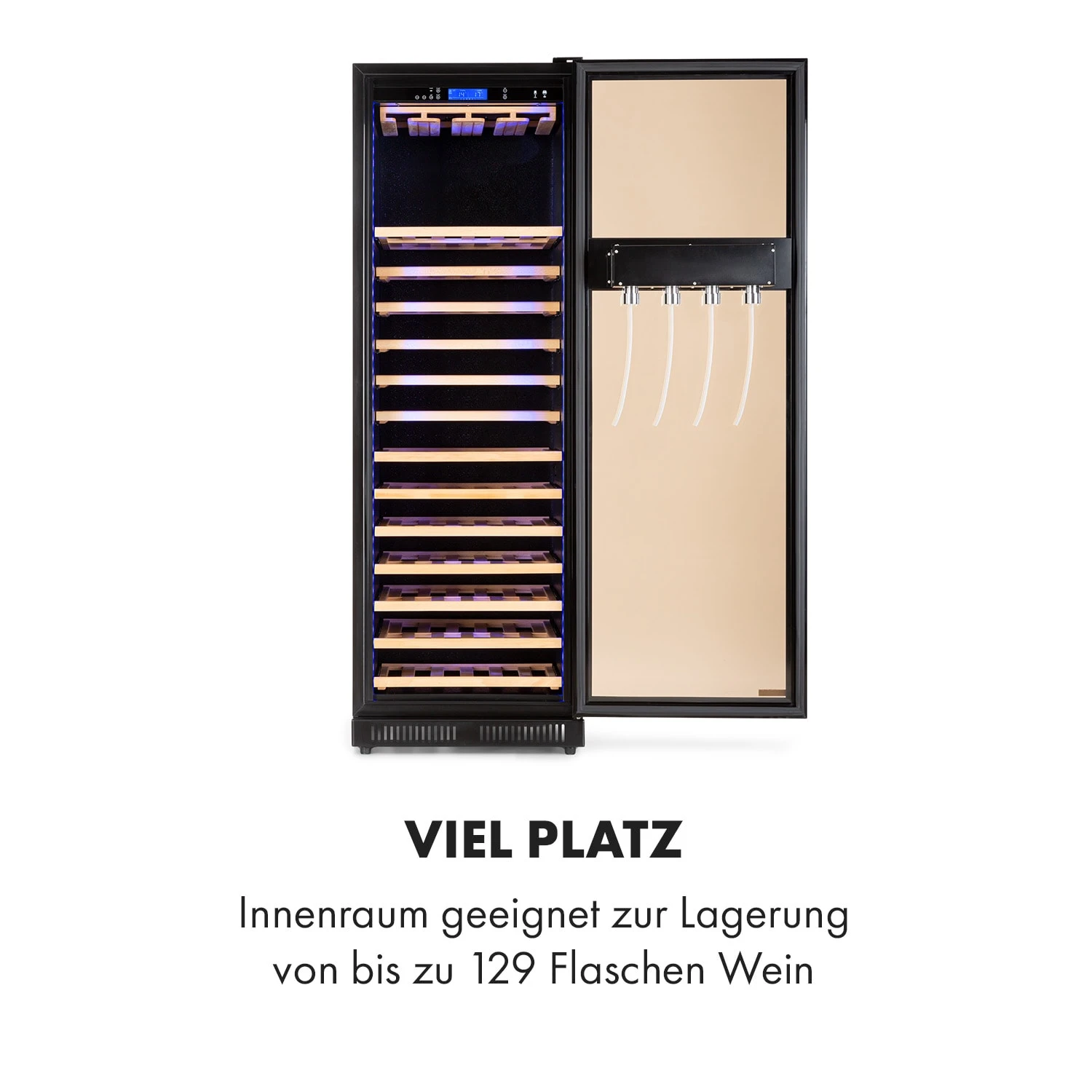 First Class 129 Weinkühlschrank 4 Dispenser 129Fl 5-22°C Touch Glastür 5 First Class 129 Weinkühlschrank 4 Dispenser 129Fl 5-22°C Touch Glastür – Bild 5