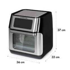 AeroVital Fry Heißluftfritteuse 1500W 10l Timer 9 Programme -Haushaltsgeräte Geschäft 10034575 yy 0011 dimensions