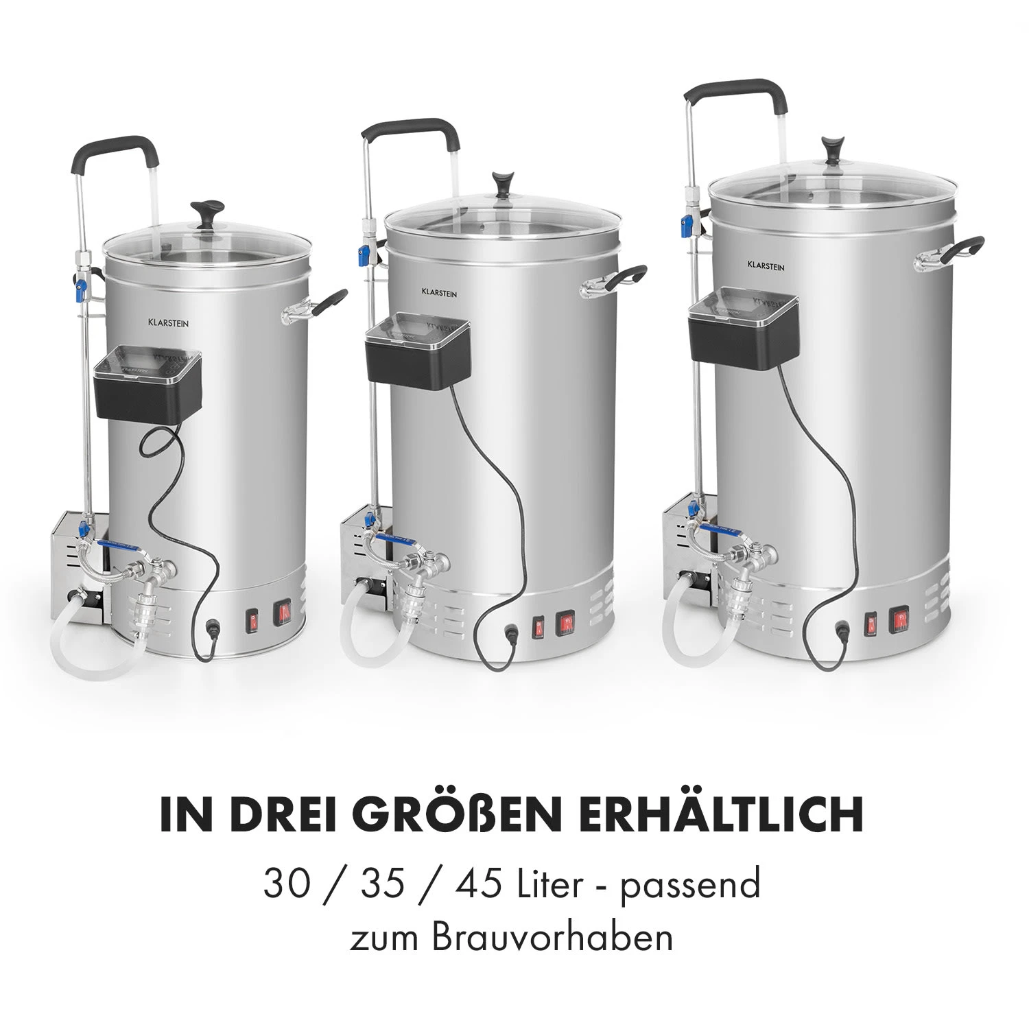 Brauheld Pro Maischekessel 2500W 30L 30-100°C Umwälzpumpe Edelstahl 7 Brauheld Pro Maischekessel 2500W 30L 30-100°C Umwälzpumpe Edelstahl – Bild 7