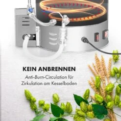 Brauheld Pro Maischekessel 2500W 35L 30-100°C Umwälzpumpe Edelstahl -Haushaltsgeräte Geschäft 10034587 de 0005 logo