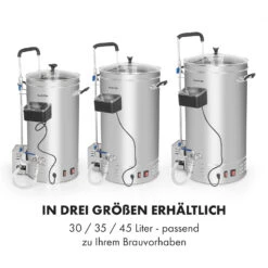Brauheld Pro Maischekessel 2500W 35L 30-100°C Umwälzpumpe Edelstahl -Haushaltsgeräte Geschäft 10034587 de 0007 logo