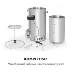 Brauheld Pro Maischekessel 3300W 45L 30-100°C Umwälzpumpe Edelstahl -Haushaltsgeräte Geschäft 10034588 de 0006 logo
