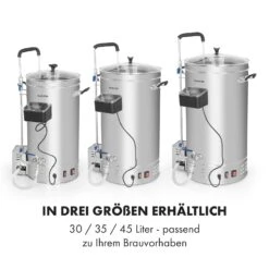 Brauheld Pro Maischekessel 3300W 45L 30-100°C Umwälzpumpe Edelstahl -Haushaltsgeräte Geschäft 10034588 de 0007 logo