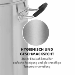Brauheld Pro Maischekessel 3300W 45L 30-100°C Umwälzpumpe Edelstahl -Haushaltsgeräte Geschäft 10034588 de 0008 logo