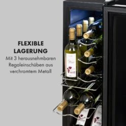 Shiraz 12 Slim Uno Weinkühlschrank 32l/12Fl.Touch 85 W 5-18 °C LED 14 Shiraz 12 Slim Uno Weinkühlschrank 32l/12Fl.Touch 85 W 5-18 °C LED -Haushaltsgeräte Geschäft 10034625 de 0006 logo
