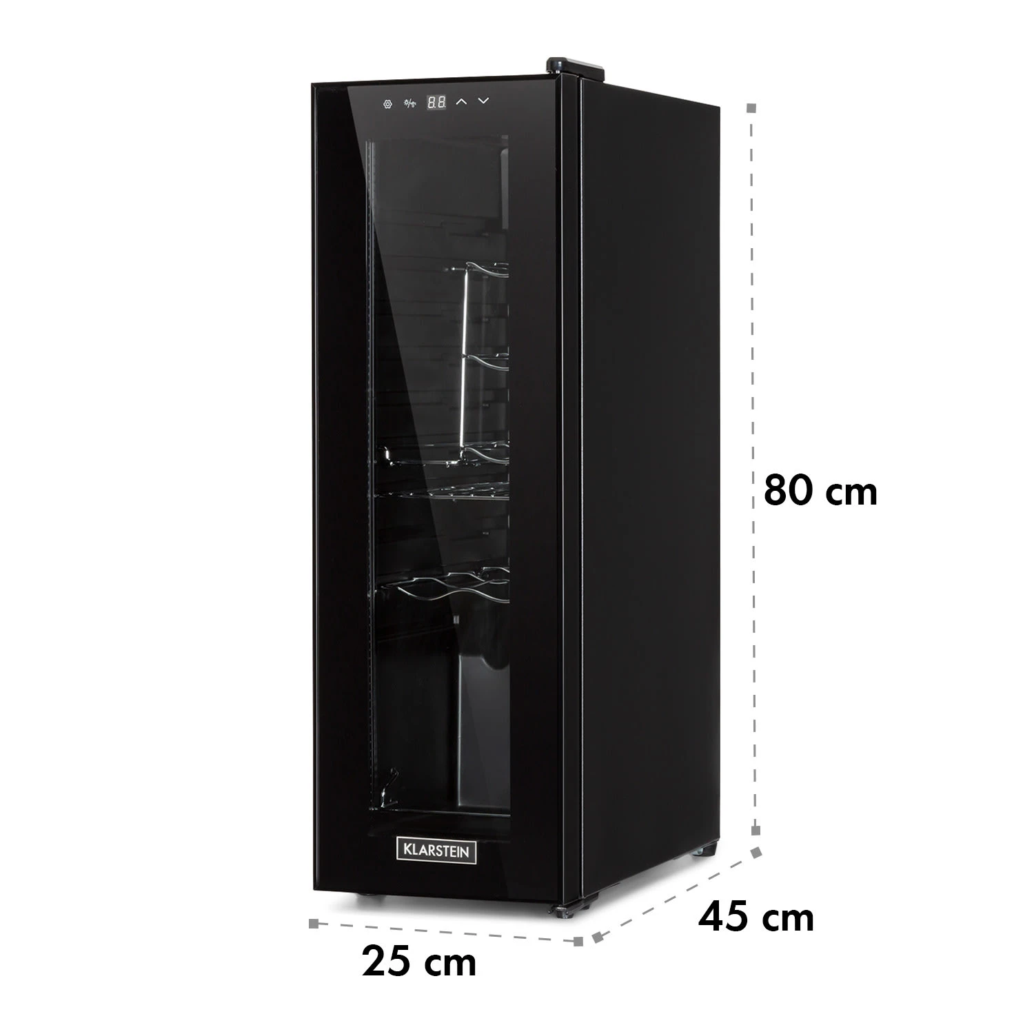 Shiraz 12 Slim Uno Weinkühlschrank 32l/12Fl.Touch 85 W 5-18 °C LED 8 Shiraz 12 Slim Uno Weinkühlschrank 32l/12Fl.Touch 85 W 5-18 °C LED – Bild 8
