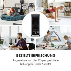 Maxfresh Ocean Ventilator Luftkühler 6L 65W Fernbedienung 2x Eispack -Haushaltsgeräte Geschäft 10034640 de 0003 logo