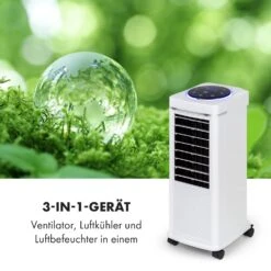 Windspiel 3-in-1 Luftkühler 100 W 312 M³/h 8 Ltr Mobil Fernbedienung -Haushaltsgeräte Geschäft 10034654 de 0005 logo