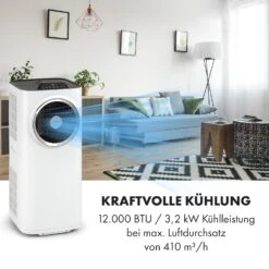Klarstein Kraftwerk Smart 12K Klimaanlage 3-in-1 12000 BTU App -Haushaltsgeräte Geschäft 10034664 de 0003 logo