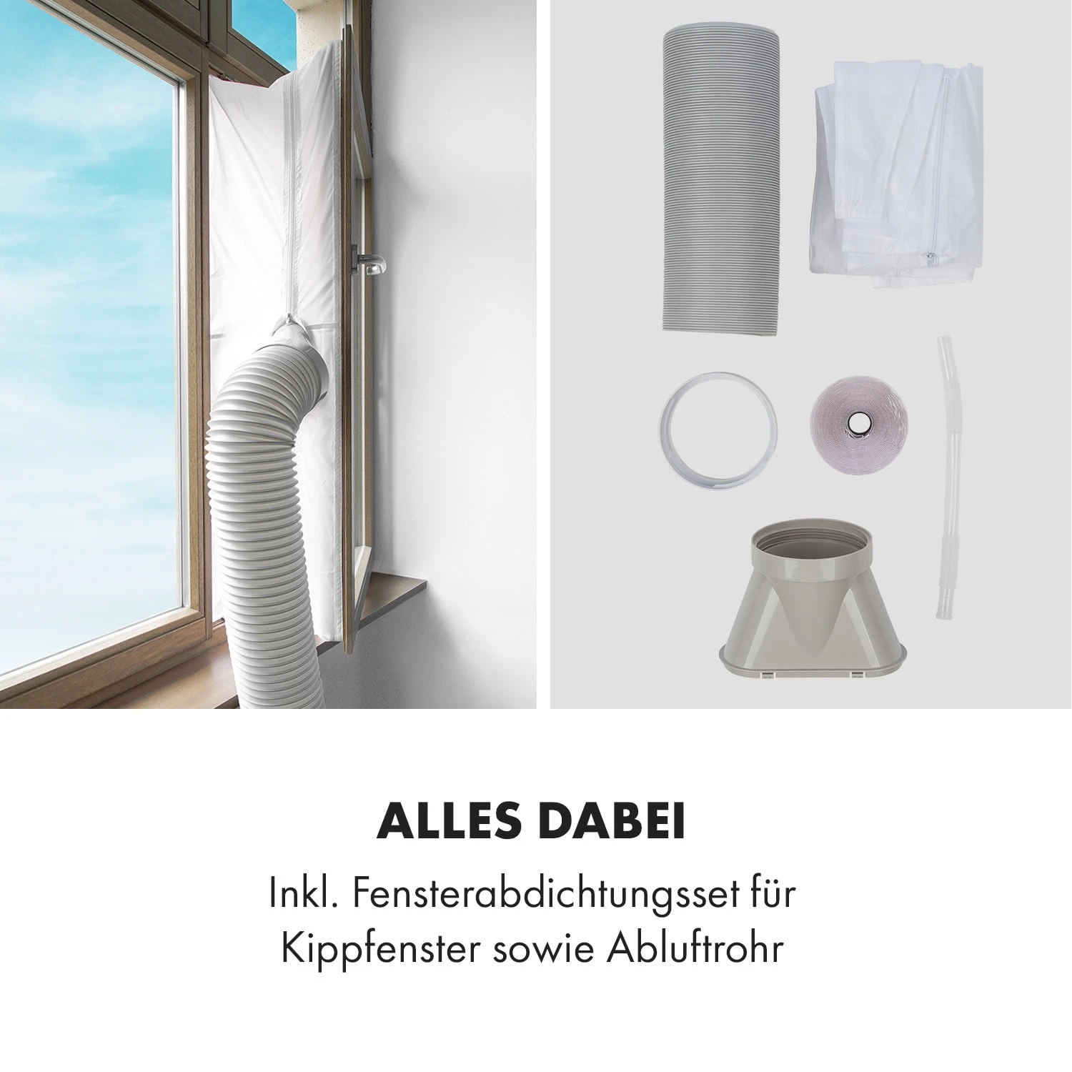 Kraftwerk Smart 10K Klimaanlage 3-in-1 10000 BTU App Fernbedienung 9 Kraftwerk Smart 10K Klimaanlage 3-in-1 10000 BTU App Fernbedienung – Bild 9