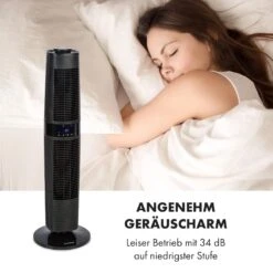 Twister Turmventilator 45 W | 343 M³/h Oszillation Touch Fernbedienung -Haushaltsgeräte Geschäft 10034669 de 0006 logo