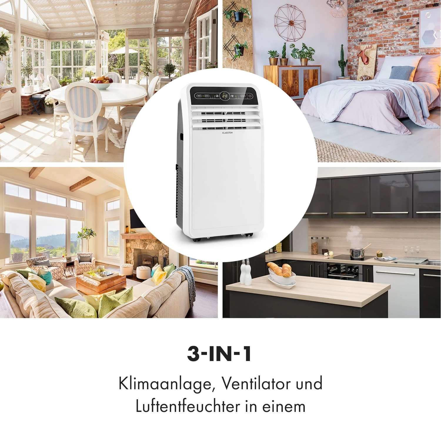 Metrobreeze New York 7k Mobile Klimaanlage 2,05kW 7000BTU EEC A Fernbedienung 3 Metrobreeze New York 7k Mobile Klimaanlage 2,05kW 7000BTU EEC A Fernbedienung – Bild 3