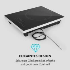 Cook N Roll Induktionskochfeld 2000W Timer 10 Stufen Bratenthermometer -Haushaltsgeräte Geschäft 10034708 de 0003 logo