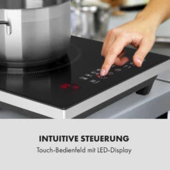 Cook N Roll Induktionskochfeld 2000W Timer 10 Stufen Bratenthermometer -Haushaltsgeräte Geschäft 10034708 de 0006 logo