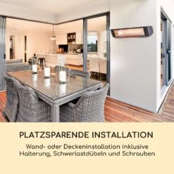 Smartwave Infrarot-Heizstrahler Carbonröhre 2400W WiFi Appsteuerung -Haushaltsgeräte Geschäft 10034761 de 0003 logo