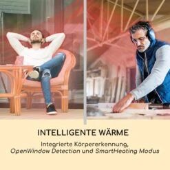 Smartwave Infrarot-Heizstrahler Carbonröhre 2400W WiFi Appsteuerung -Haushaltsgeräte Geschäft 10034761 de 0005 logo