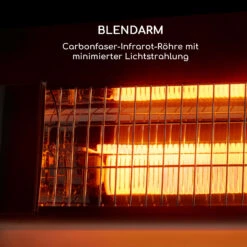 Smartwave Infrarot-Heizstrahler Carbonröhre 2400W WiFi Appsteuerung -Haushaltsgeräte Geschäft 10034761 de 0008 logo