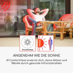 Smartwave Infrarot-Heizstrahler Carbonröhre 2400W WiFi Appsteuerung -Haushaltsgeräte Geschäft 10034762 de 0003 logo