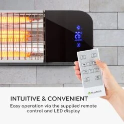 Smartwave Infrarot-Heizstrahler Carbonröhre 2400W WiFi Appsteuerung -Haushaltsgeräte Geschäft 10034762 uk 0005 logo