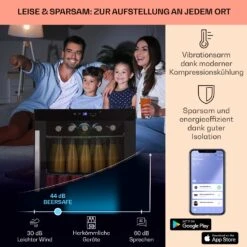 Coachella 50 Weinkühlschrank 47 Liter WiFi-Funktion Hintergrundbeleuchtung Edelstahl 9 Coachella 50 Weinkühlschrank 47 Liter WiFi-Funktion Hintergrundbeleuchtung Edelstahl -Haushaltsgeräte Geschäft 10034822 de 0003 logo