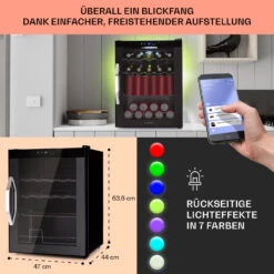 Coachella 60 Kühlschrank 60 Liter WiFi-Funktion Hintergrundbeleuchtung -Haushaltsgeräte Geschäft 10034823 de 0006 usp