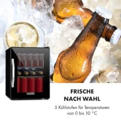 Beersafe M Onyx Kühlschrank 33 Liter 2 Böden Panoramaglastür -Haushaltsgeräte Geschäft 10034847 de 0005 logo