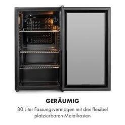 Beersafe XXL Onyx Kühlschrank 80 Liter 3 Böden Panoramaglastür 13 Beersafe XXL Onyx Kühlschrank 80 Liter 3 Böden Panoramaglastür -Haushaltsgeräte Geschäft 10034848 de 0004 logo