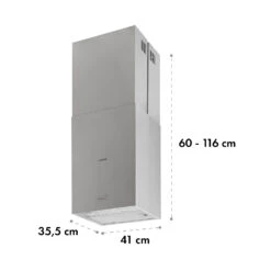 Structura Inselabzugshaube Abluft 641 M³/h Max. LED-Licht Edelstahl 18 Structura Inselabzugshaube Abluft 641 M³/h Max. LED-Licht Edelstahl -Haushaltsgeräte Geschäft 10034849 yy 0009 logo