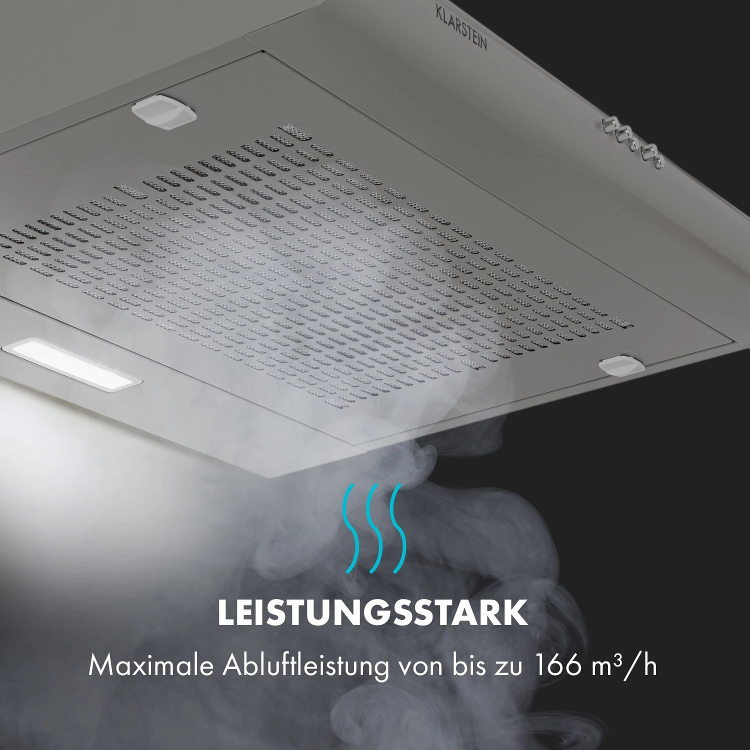 Capannina Unterbau-Abzugshaube 60cm 166m³/h LED Edelstahl 6 Capannina Unterbau-Abzugshaube 60cm 166m³/h LED Edelstahl – Bild 6