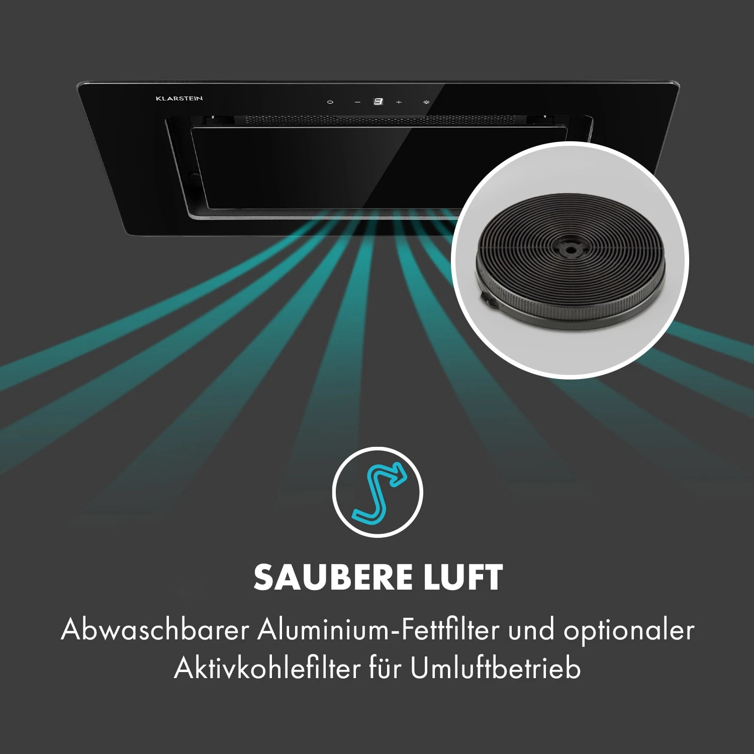 Hektor Eco Dunstabzugshaube Lüfterbaustein 52 Cm 566 M³/h Touch Glas 5 Hektor Eco Dunstabzugshaube Lüfterbaustein 52 Cm 566 M³/h Touch Glas – Bild 5