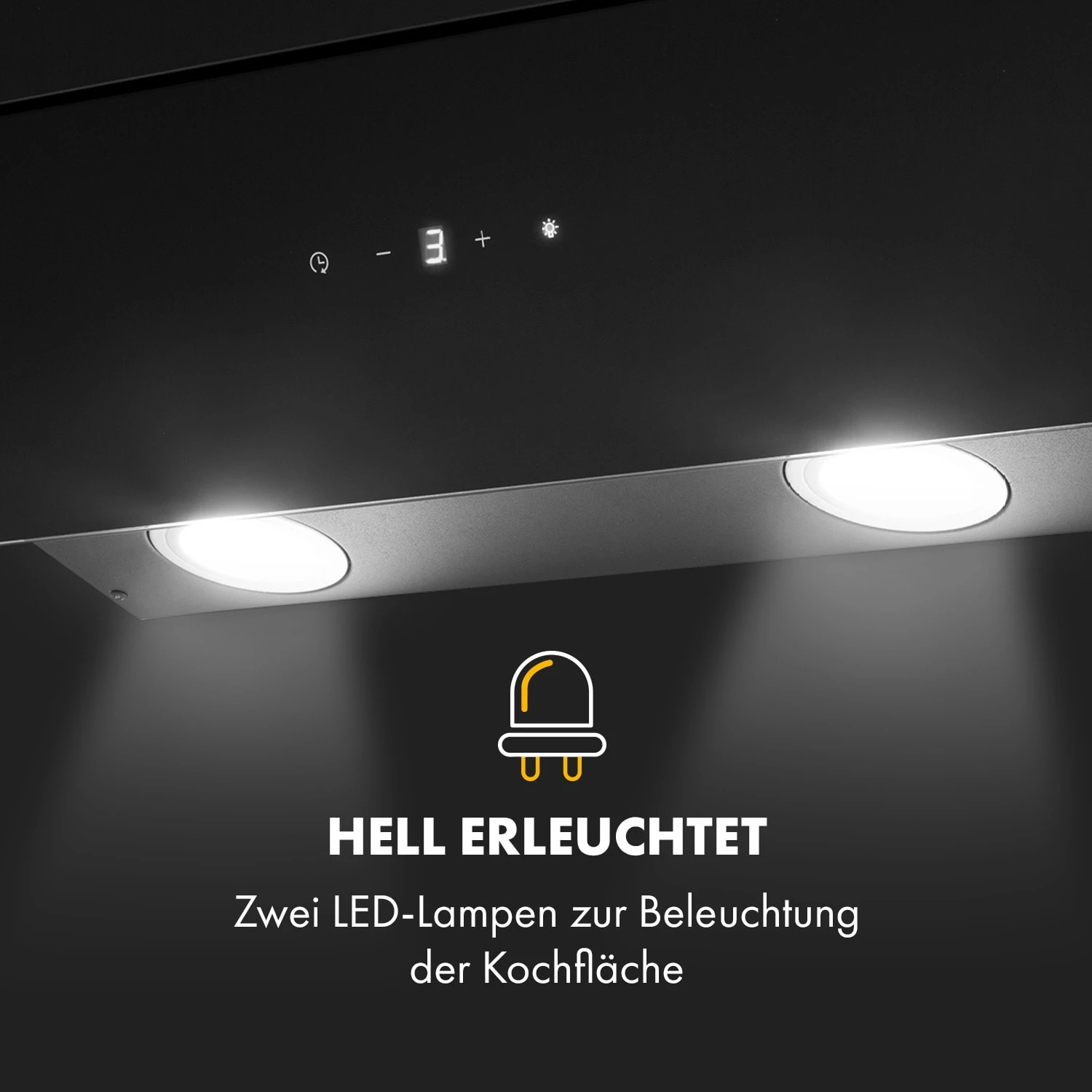 Antonia Dunstabzugshaube Kopffrei 90cm 350m³/h Touch-Bedienfeld Glas 8 Antonia Dunstabzugshaube Kopffrei 90cm 350m³/h Touch-Bedienfeld Glas – Bild 8