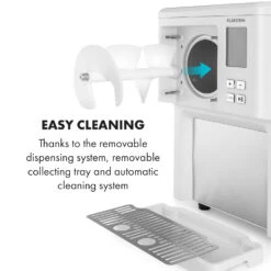 Sweet Sundae Eiscrememaschine Kompressor 1,5l Edelstahl Weiß 17 Sweet Sundae Eiscrememaschine Kompressor 1,5l Edelstahl Weiß -Haushaltsgeräte Geschäft 10034912 uk 0008 logo Klarstein Sahnehaeubchen Eiscrememaschine weiss