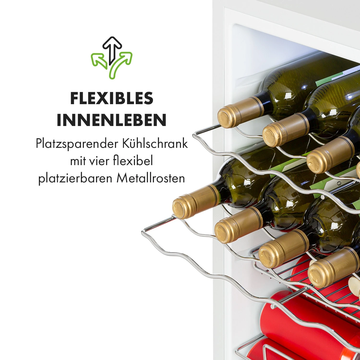 Beersafe XL Quartz Kühlschrank 60 Liter 4 Böden Panoramaglastür 6 Beersafe XL Quartz Kühlschrank 60 Liter 4 Böden Panoramaglastür – Bild 6