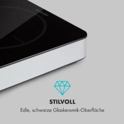 Cookio Kochfeld Induktion Freistehend 3500 W Bis 240 °C Glaskeramik -Haushaltsgeräte Geschäft 10034949 de 0006 logo