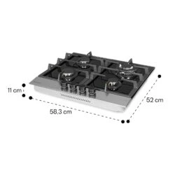 Alchemist 4 Zonen Gaskochfeld Aluminium-Brenner Glaskeramik Schwarz 17 Alchemist 4 Zonen Gaskochfeld Aluminium-Brenner Glaskeramik Schwarz -Haushaltsgeräte Geschäft 10034969 yy 0011 dimensions