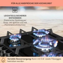 Alchemist 5 Zonen Gaskochfeld Aluminium-Brenner Glaskeramik Schwarz 13 Alchemist 5 Zonen Gaskochfeld Aluminium-Brenner Glaskeramik Schwarz -Haushaltsgeräte Geschäft 10034970 de 0005 usp