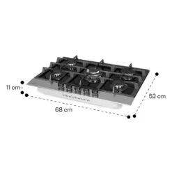 Alchemist 5 Zonen Gaskochfeld Aluminium-Brenner Glaskeramik Schwarz 17 Alchemist 5 Zonen Gaskochfeld Aluminium-Brenner Glaskeramik Schwarz -Haushaltsgeräte Geschäft 10034970 yy 0011 dimensions