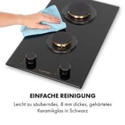 Goldflame Domino Gaskochfeld 2-flammig Messing-Brenner Glaskeramik 16 Goldflame Domino Gaskochfeld 2-flammig Messing-Brenner Glaskeramik -Haushaltsgeräte Geschäft 10034971 de 0008 logo