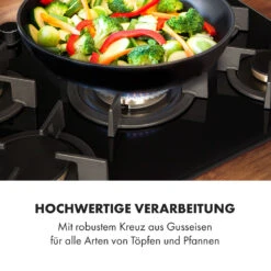 Goldflame 5 Gaskochfeld 5-flammig Messing-Brenner Glaskeramik Schwarz 15 Goldflame 5 Gaskochfeld 5-flammig Messing-Brenner Glaskeramik Schwarz -Haushaltsgeräte Geschäft 10034973 de 0007 logo