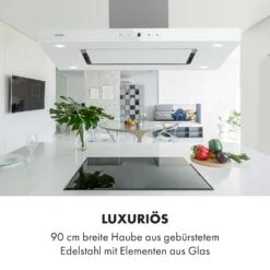 Valeria Inselhaube 90cm 650m³/h Touch EEC A LED Glas Edelstahl 17 Valeria Inselhaube 90cm 650m³/h Touch EEC A LED Glas Edelstahl -Haushaltsgeräte Geschäft 10034974 de 0008 logo