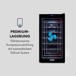 Shiraz 28 Uno Weinkühlschrank 74l 28Fl Touch-Bedienfeld 5-18°C 14 Shiraz 28 Uno Weinkühlschrank 74l 28Fl Touch-Bedienfeld 5-18°C -Haushaltsgeräte Geschäft 10035029 de 0005 logo