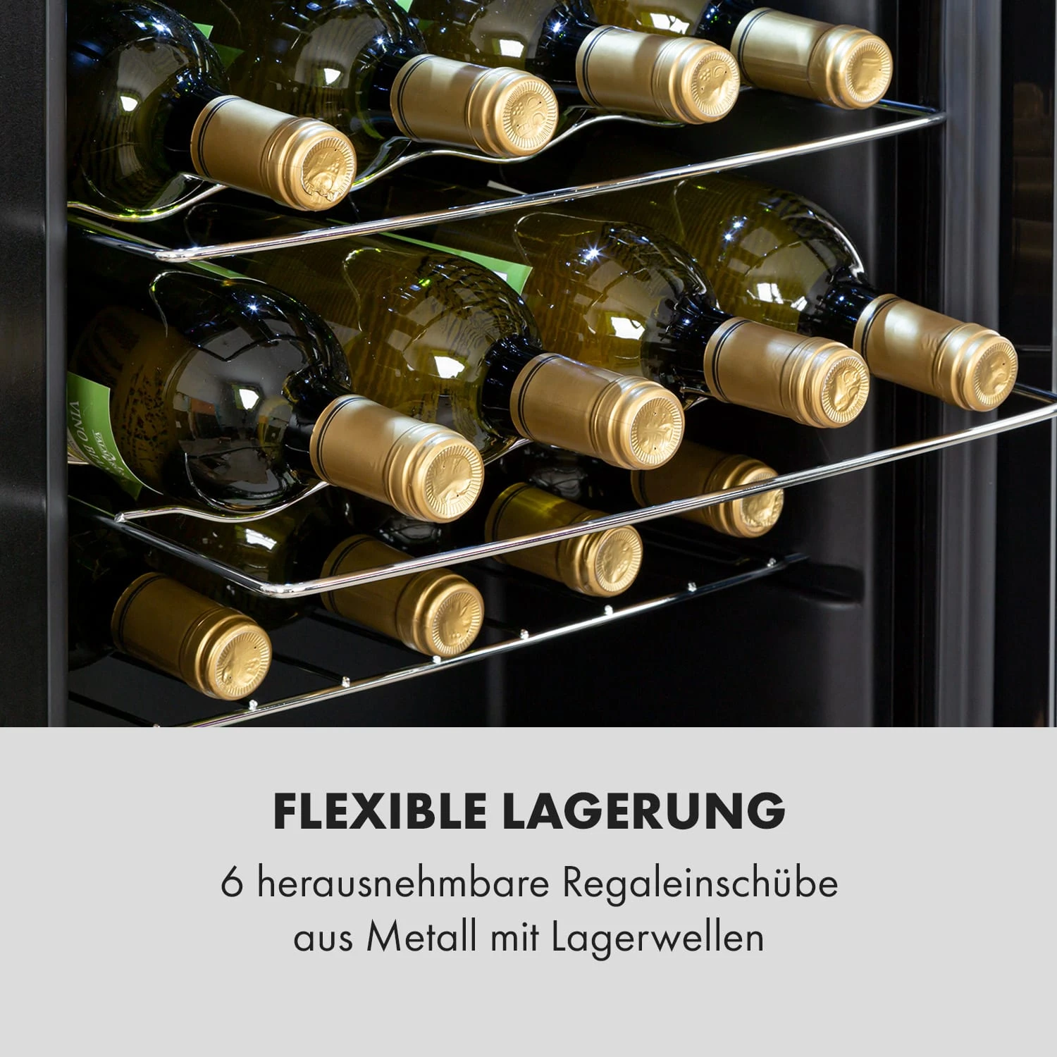 Shiraz 28 Uno Weinkühlschrank 74l 28Fl Touch-Bedienfeld 5-18°C 8 Shiraz 28 Uno Weinkühlschrank 74l 28Fl Touch-Bedienfeld 5-18°C – Bild 8