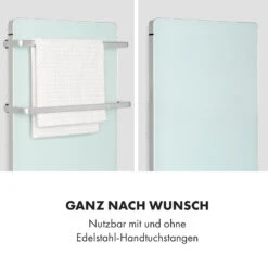 Hot Spot Crystal Flow Badheizer 45x82cm 36m² 2000W 5-40°C LED -Haushaltsgeräte Geschäft 10035035 de 0003 logo