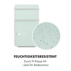 Hot Spot Crystal Flow Badheizer 45x82cm 36m² 2000W 5-40°C LED -Haushaltsgeräte Geschäft 10035035 de 0006 logo