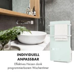 Hot Spot Crystal Flow Badheizer 45x82cm 36m² 2000W 5-40°C LED -Haushaltsgeräte Geschäft 10035035 de 0007 logo