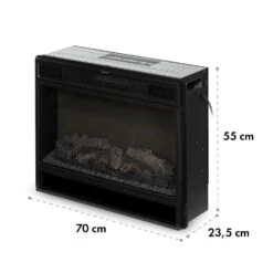 Vulsini Elektro-Kamin 1900 W LED-Technik Fernbedienung -Haushaltsgeräte Geschäft 10035037 yy 0009 logo Klarstein Vulsini Elektrischer Kamin schwarz